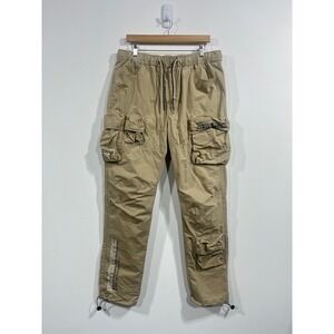 Smoke Rise Mens Tactical Cargo Pants Large Utility Streetwear Techn Drawstring